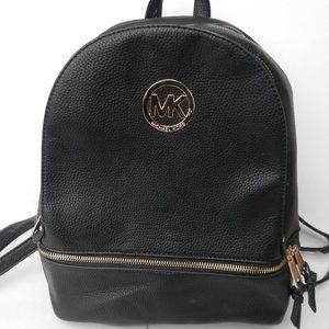 Michael Kors MK black backpack bag